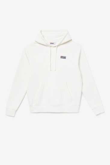 Fila Homme Algot Sweat Casquetteuche 132 Gardenia / Noir Fila France AXW-681453